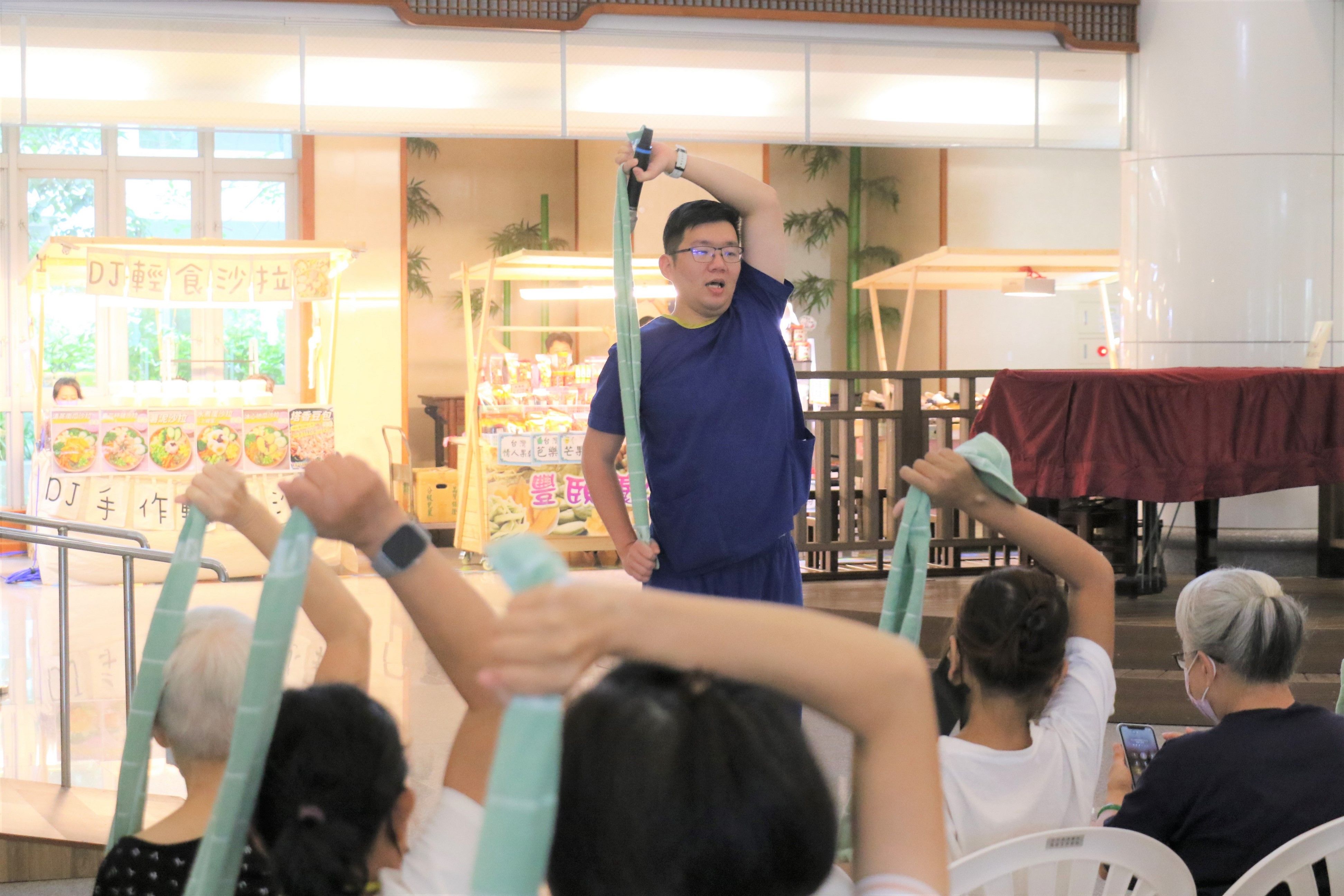 平衡防跌 台中慈濟健康講座教你站得穩